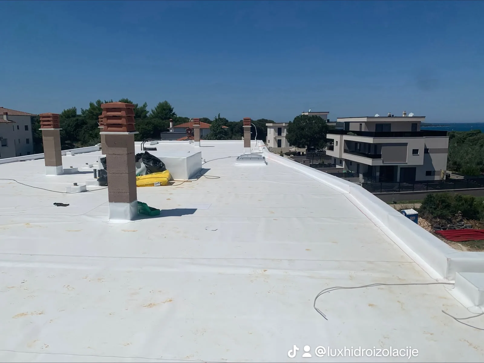 Velika završena ploha ravnog krova